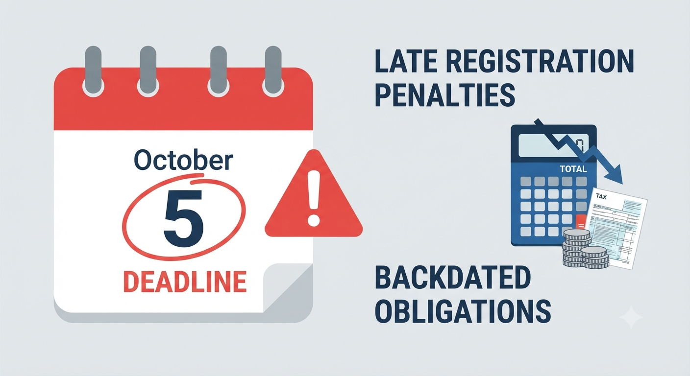 Read more about the article Registering late for self-employment – The tax implications