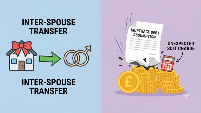 SDLT and inter-spouse transfers