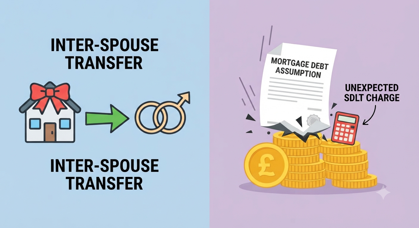 Read more about the article SDLT and inter-spouse transfers