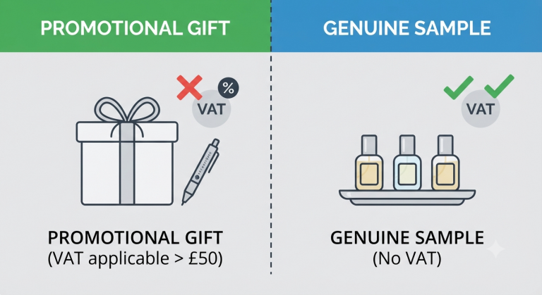 Read more about the article VAT on gifts and samples