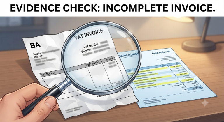 Read more about the article When an incomplete VAT invoice is issued 